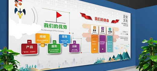企業(yè)文化墻海報(bào)